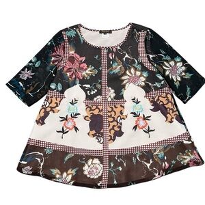 Vineet Bahl Embroidered Boho Top Designer Anthropologie